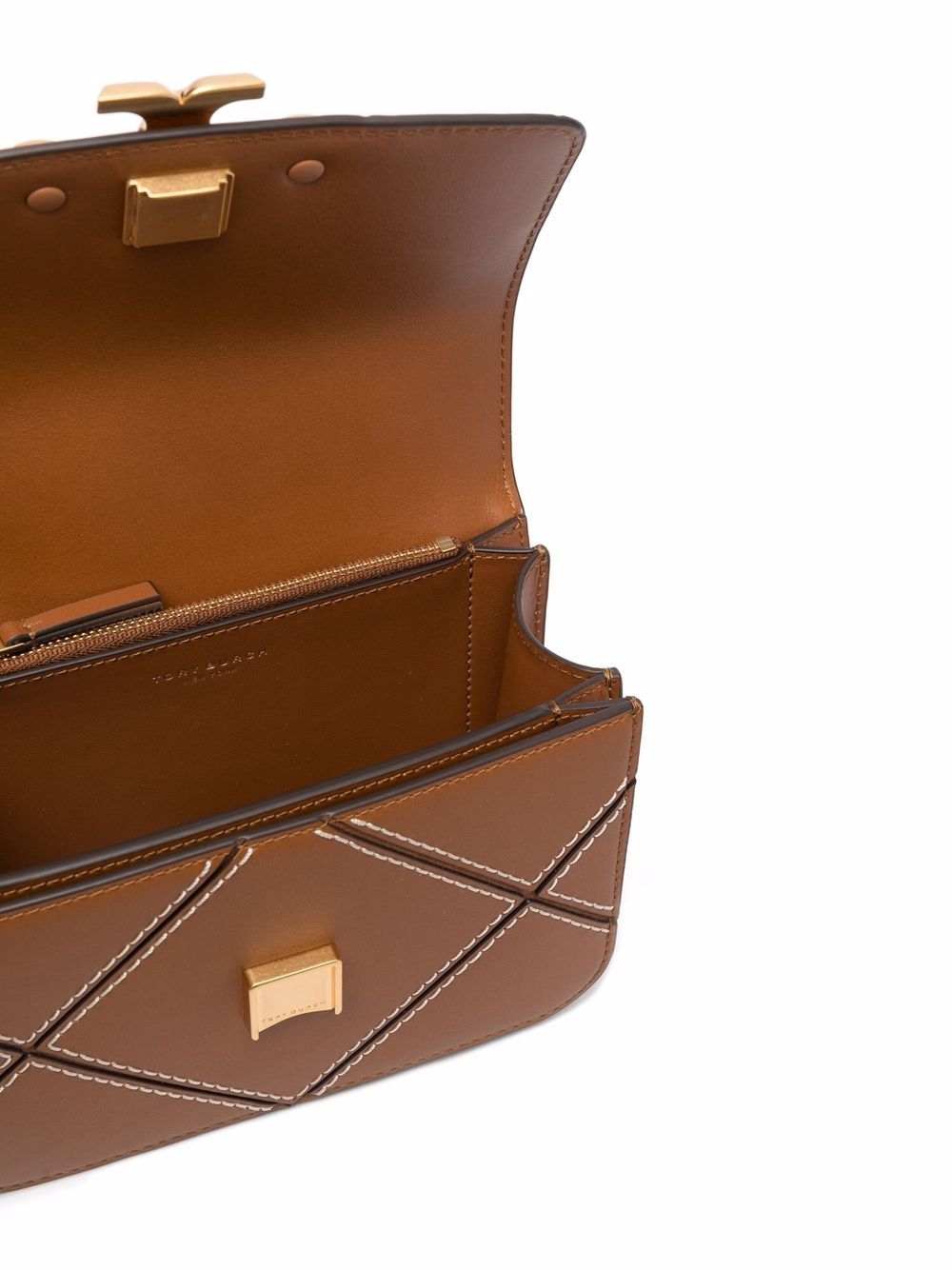 Tory Burch Brown - Leather - Shoulder Crossbody Bag