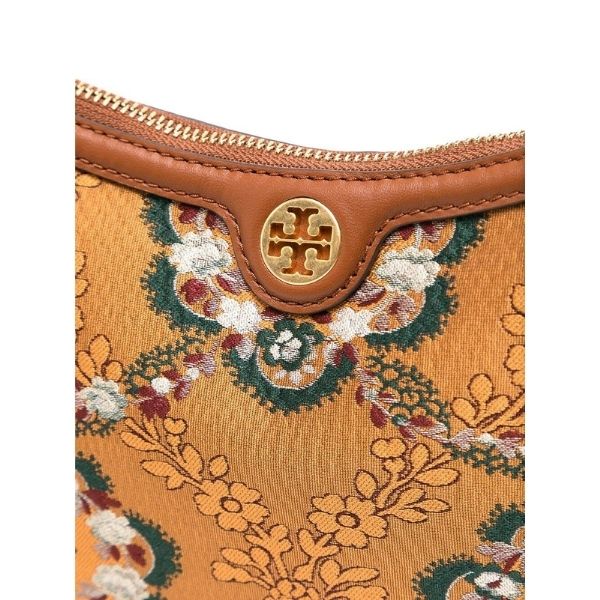 Tory Burch Brown Multicolor - Leather - Crossbody Shoulder Bag