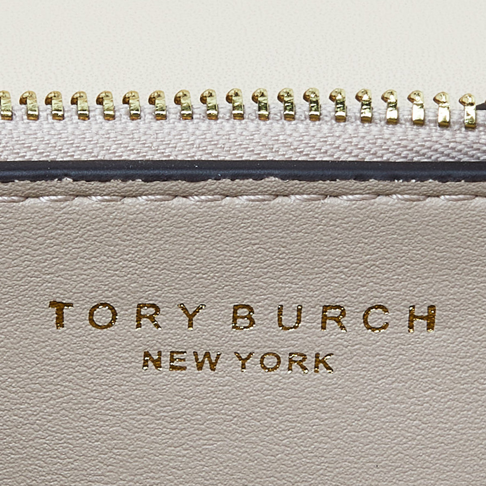 Tory Burch Beige Embossed Leather Small Eleanor Crossbody Bag
