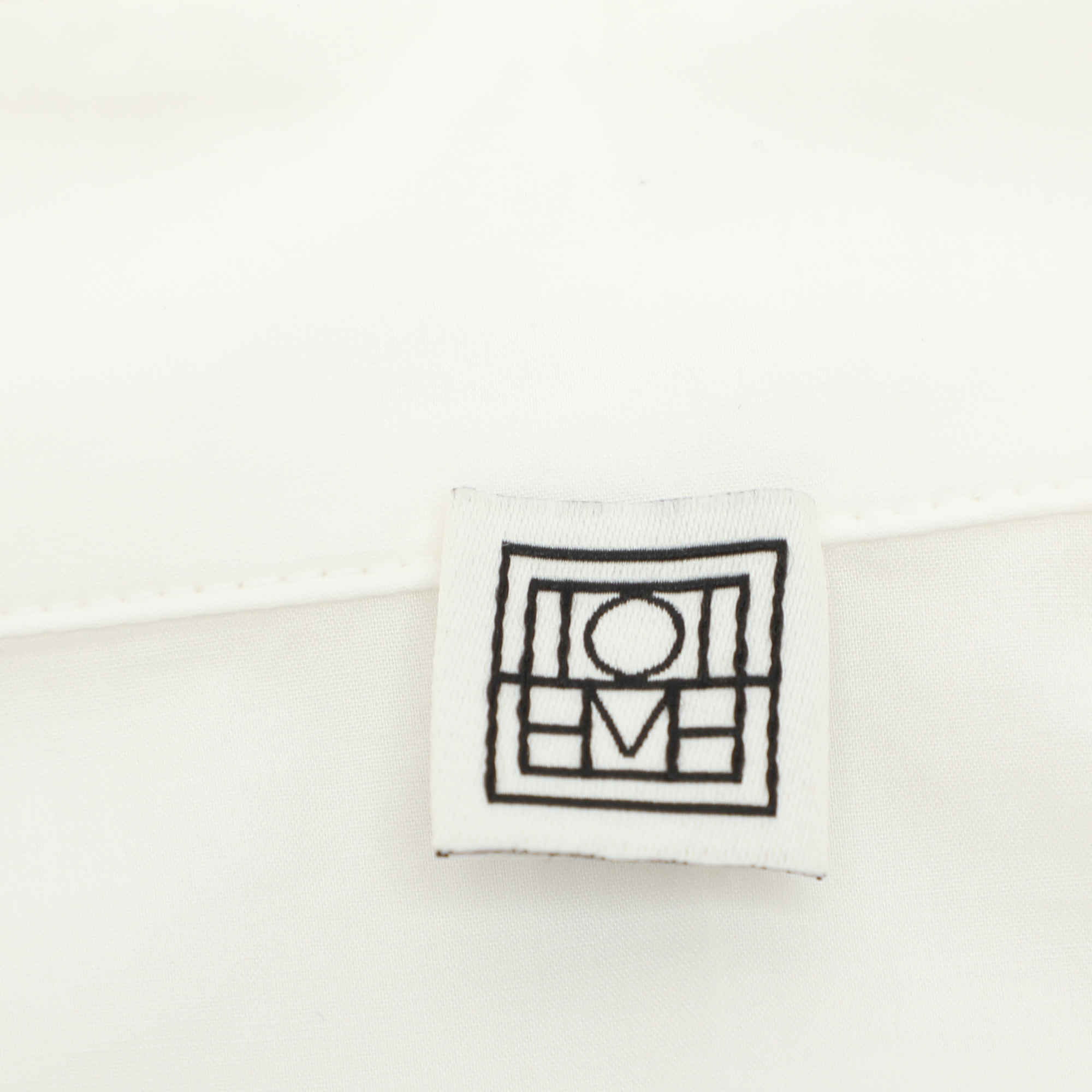 Toteme White Cotton Poplin Shirt L