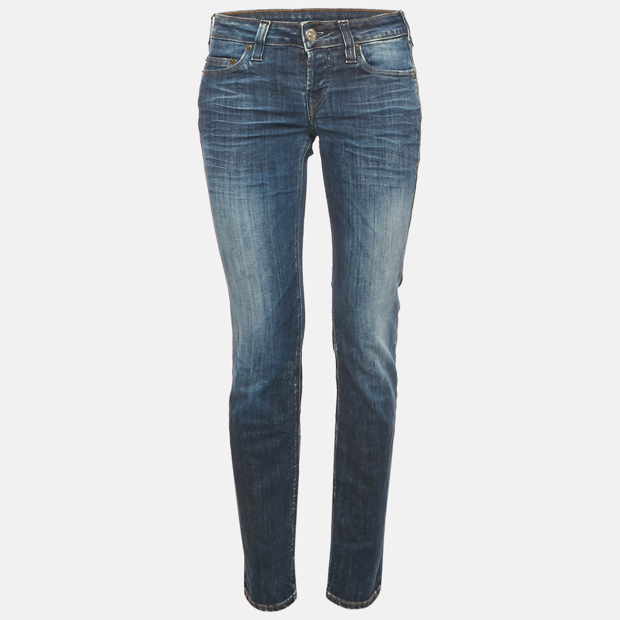 Faded Denim Shannon Jeans M Waist 28" - True Religion - Modalova