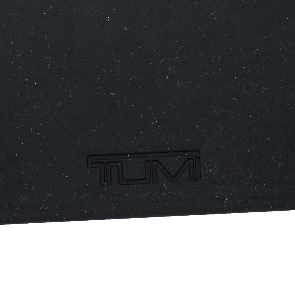 TUMI Black Leather And Rubber IPad Case