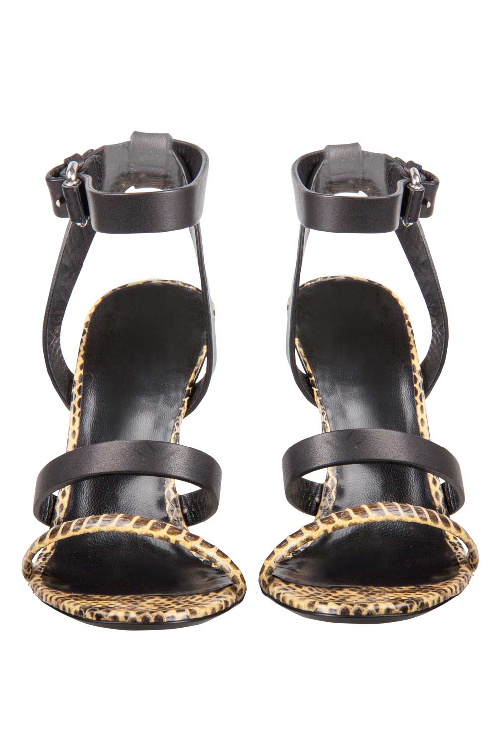 Alexander McQueen Yellow Python And Black Leather Cleo Ankle Strap Sandals Size
Alexander McQueen Yellow Python And Black Leather Cleo Ankle Strap Sandals Size