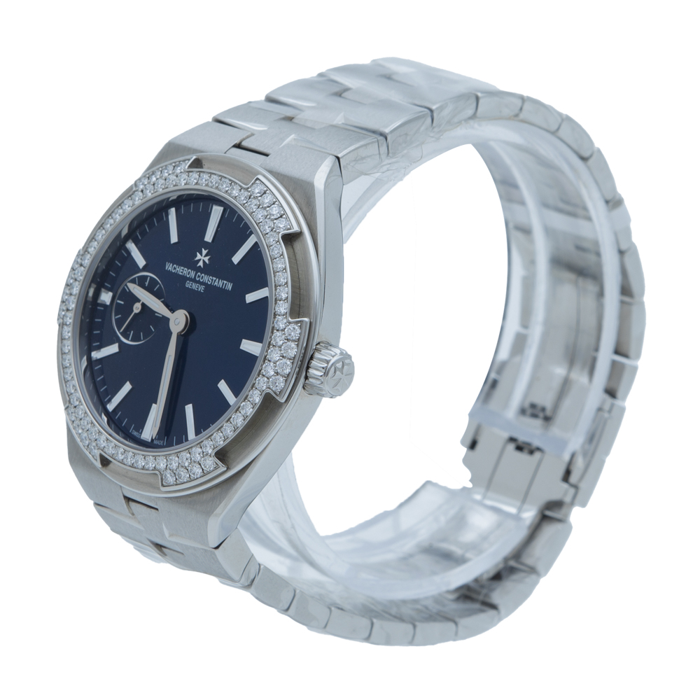 Vacheron Constantin Overseas Blue Dial Steel & Diamond Bezel Automatic Women's Watch
Vacheron Constantin Overseas Blue Dial Steel & Diamond Bezel Automatic Women's Watch