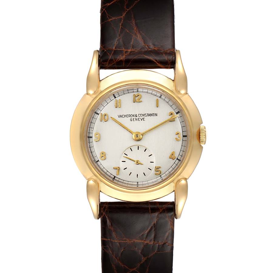 Vacheron Constantin Silver 18K Yellow Gold Vintage Women's Wristwatch 31 MM