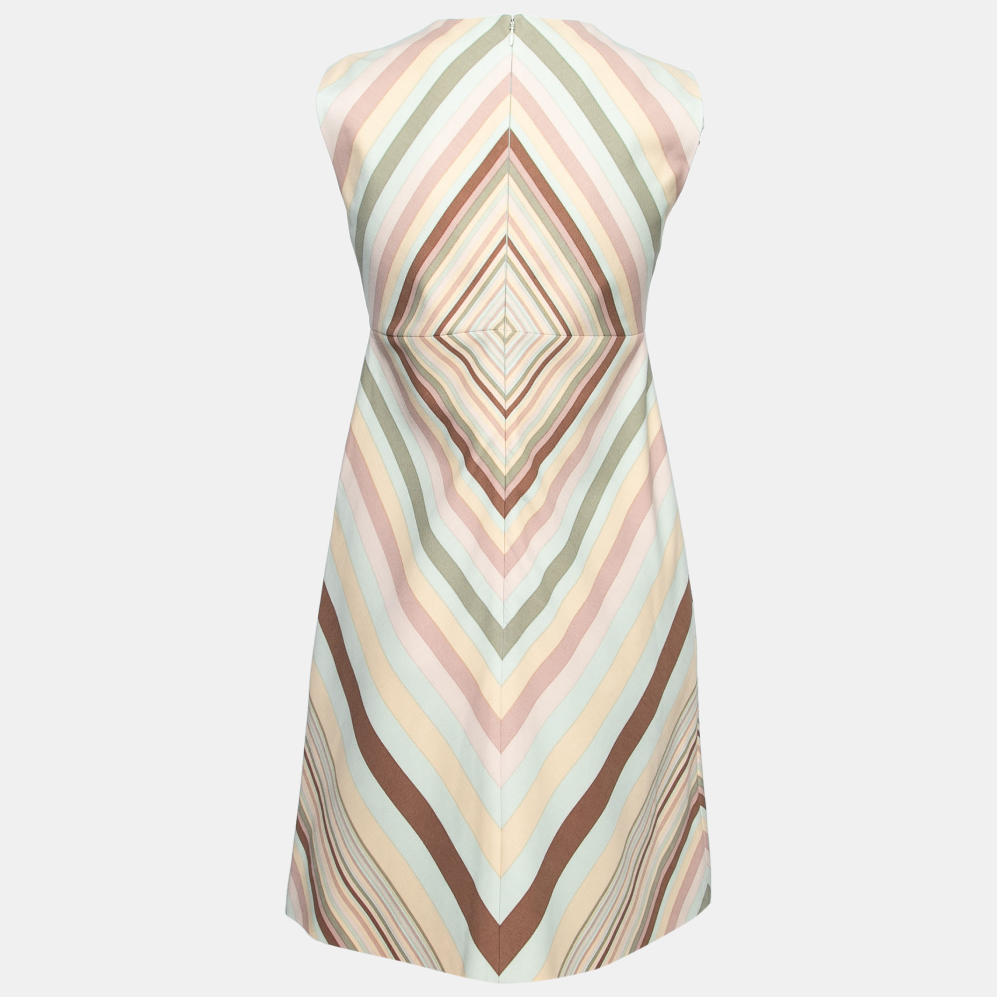 Valentino Multicolored Striped Wool Silk Mini Dress, Multicolor
Valentino Multicolored Striped Wool Silk Mini Dress, Multicolor