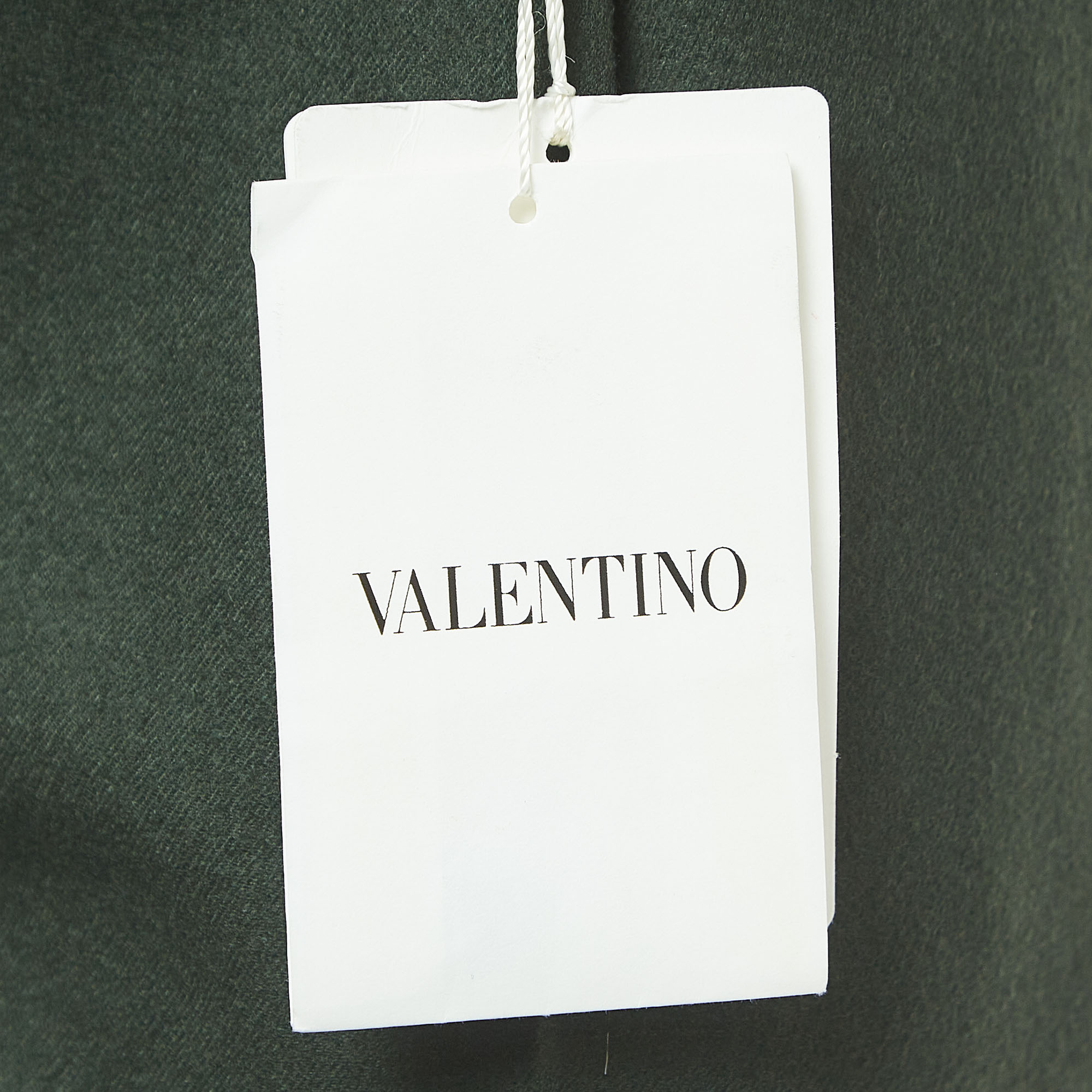 Valentino Green Wool Trousers XL