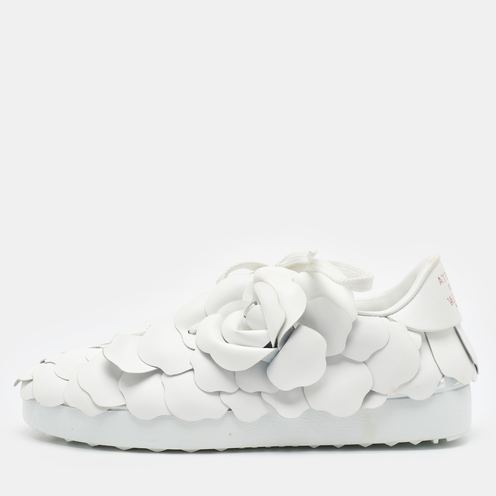 Valentino White Leather Atelier 03 Rose Edition Low Top Sneakers Size
Valentino White Leather Atelier 03 Rose Edition Low Top Sneakers Size