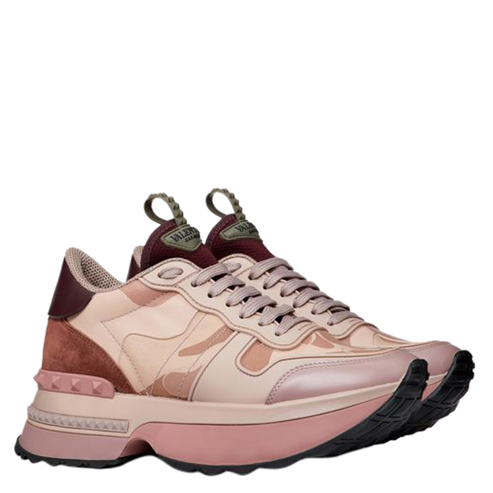 Valentino Multicolor Fabric and Leather Camouflage Rockrunner.Up Platform Sneakers Size
Valentino Multicolor Fabric and Leather Camouflage Rockrunner.Up Platform Sneakers Size