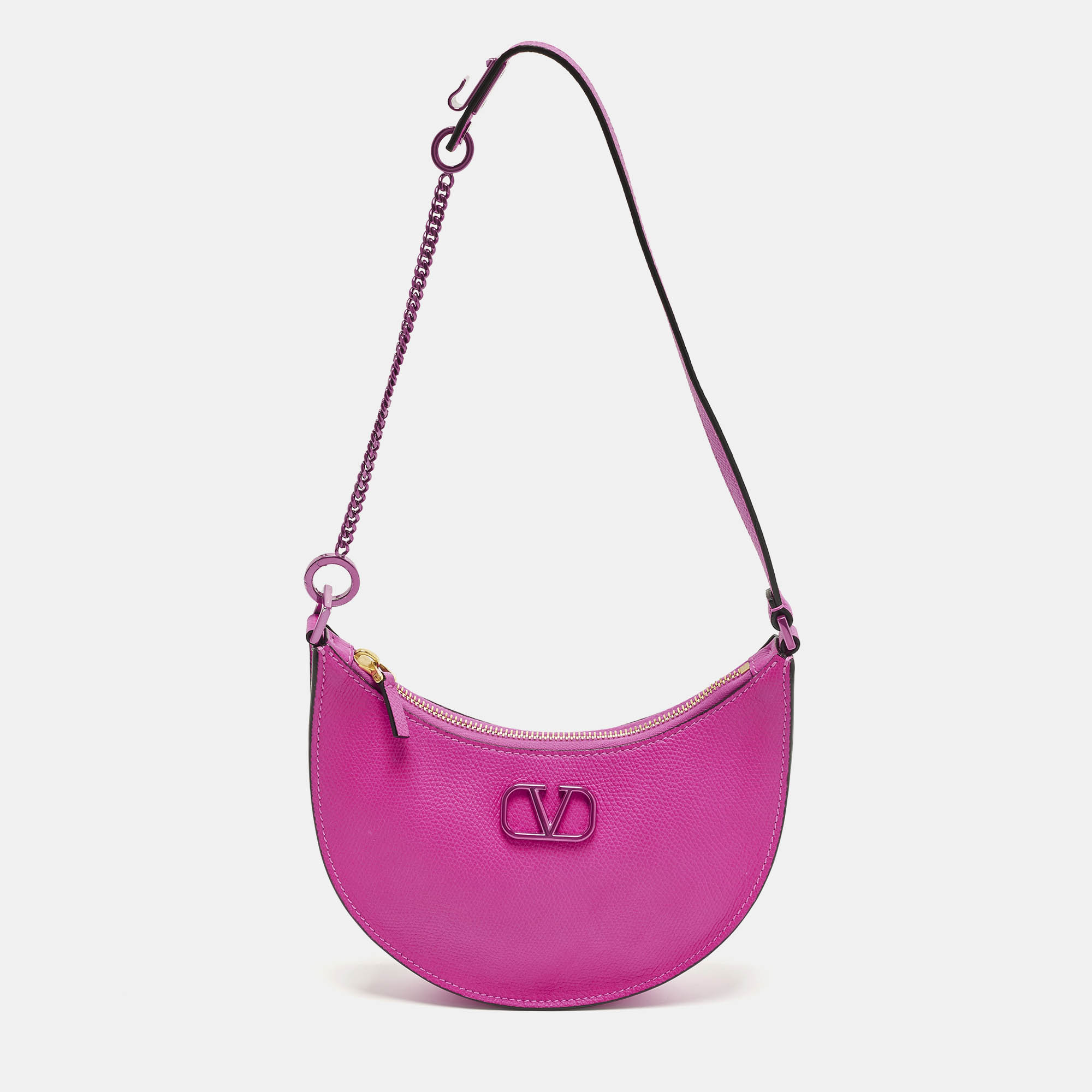 Valentino VLogo Mini Pink Leather Hobo
Valentino VLogo Mini Pink Leather Hobo