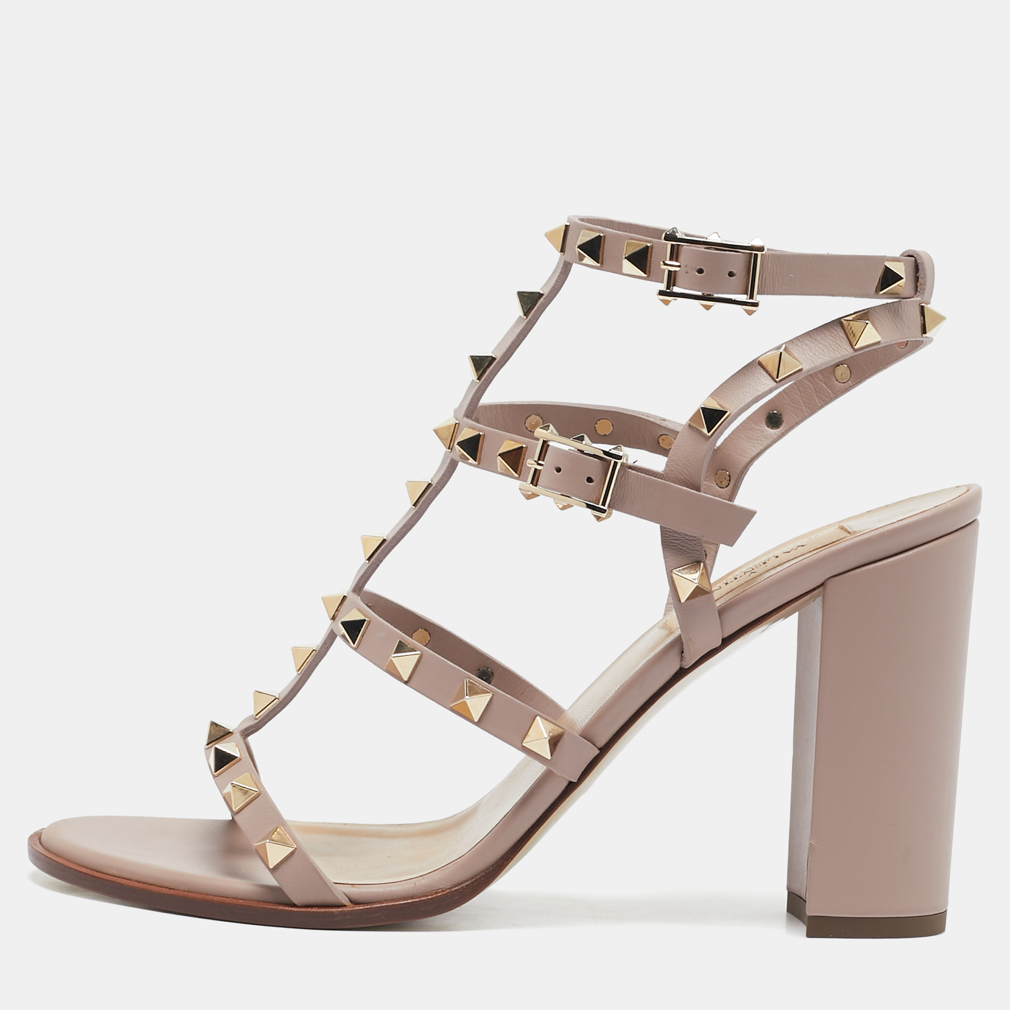 Valentino Dusty Pink Leather Rockstud Ankle Strap Sandals Size
Valentino Dusty Pink Leather Rockstud Ankle Strap Sandals Size