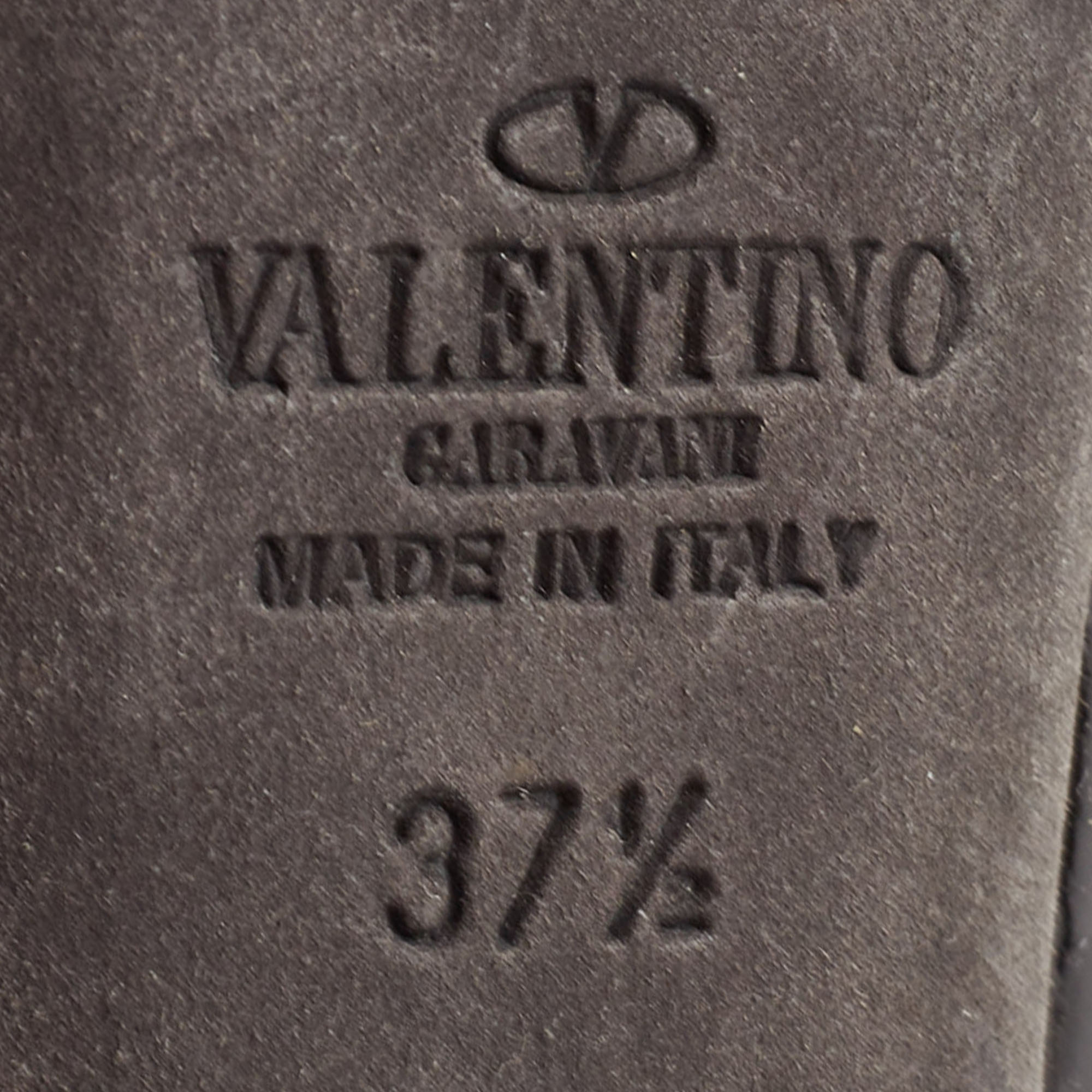 Valentino Black Patent Leather Rockstud Pumps Size 37.5