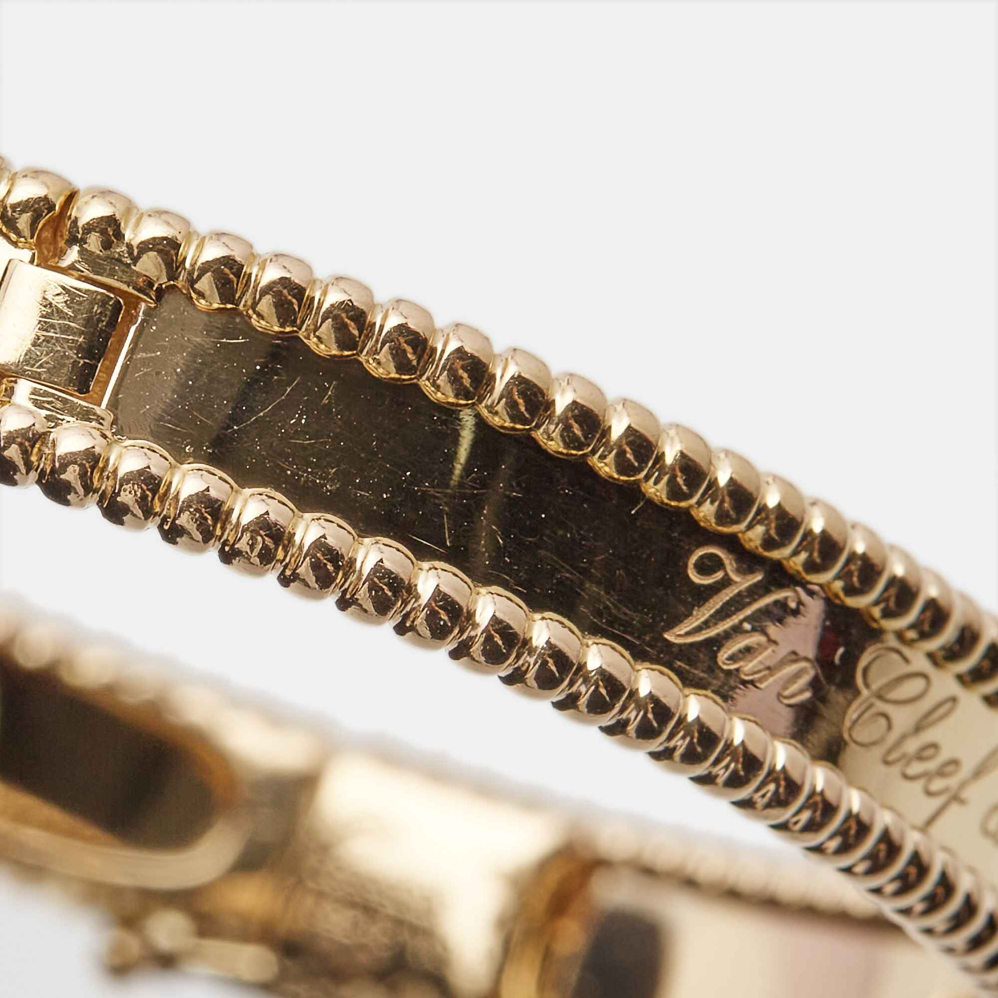 Van Cleef & Arpels Perlée Signature 18k Rose Gold Bracelet M