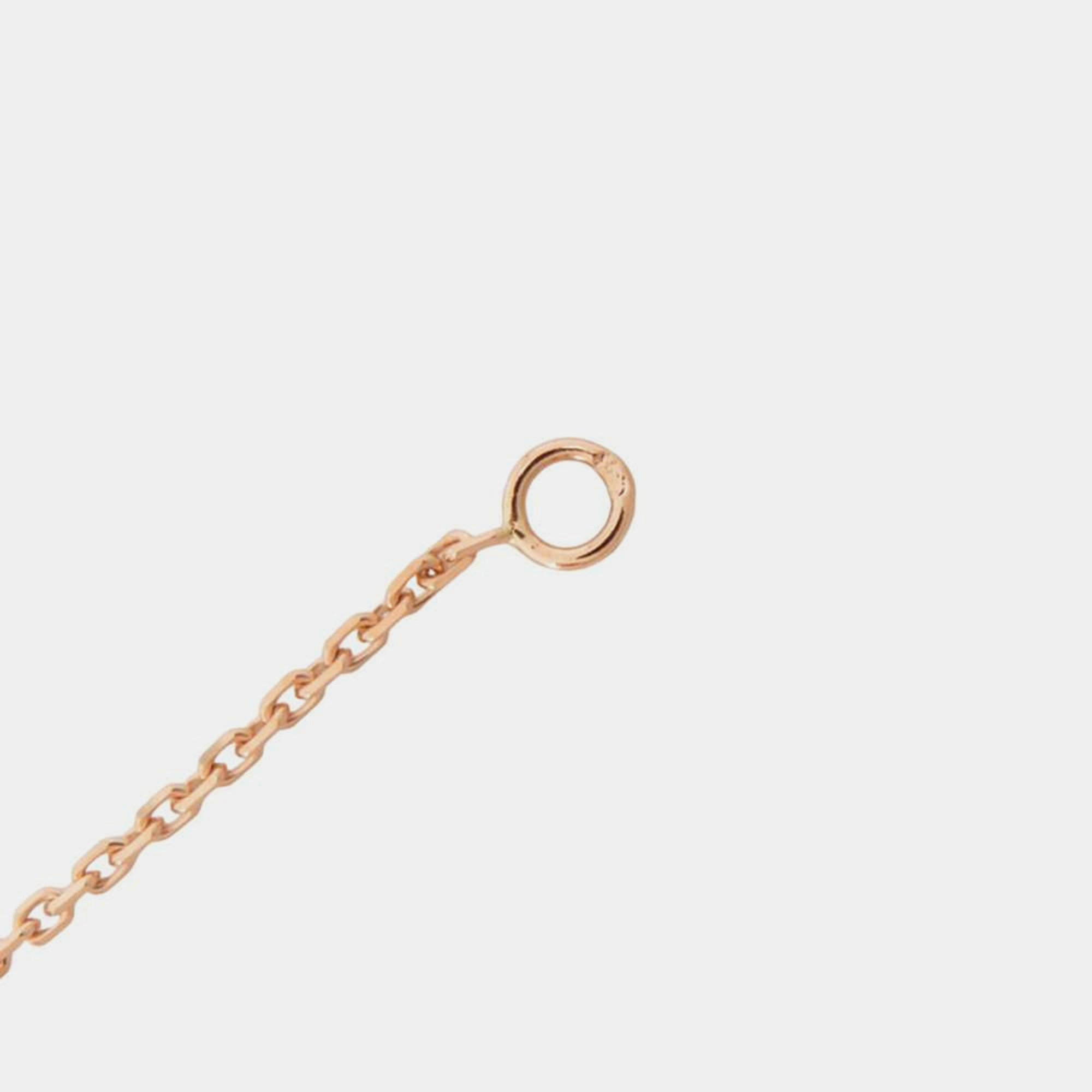 Van Cleef & Arpels 18K Pink Gold Vintage Alhambra Necklace