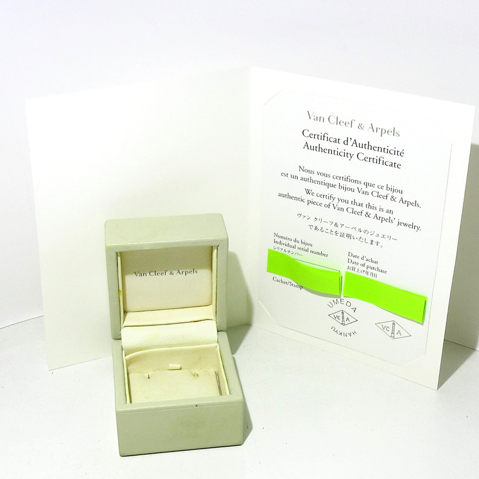 Van Cleef & Arpels White Gold Diamond Frivole Ring Size 48