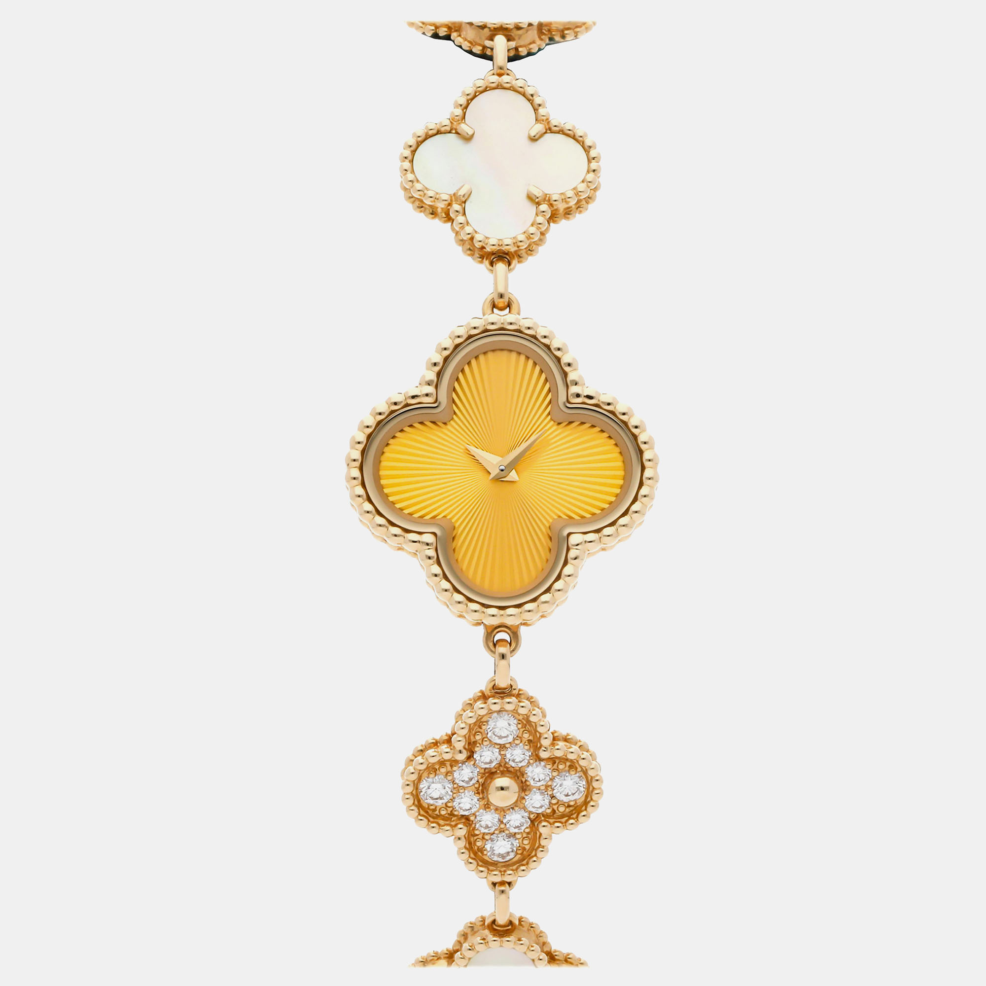 Pre-Owned Van Cleef & Arpels Sweet Alhambra Watch VCARO8WW00