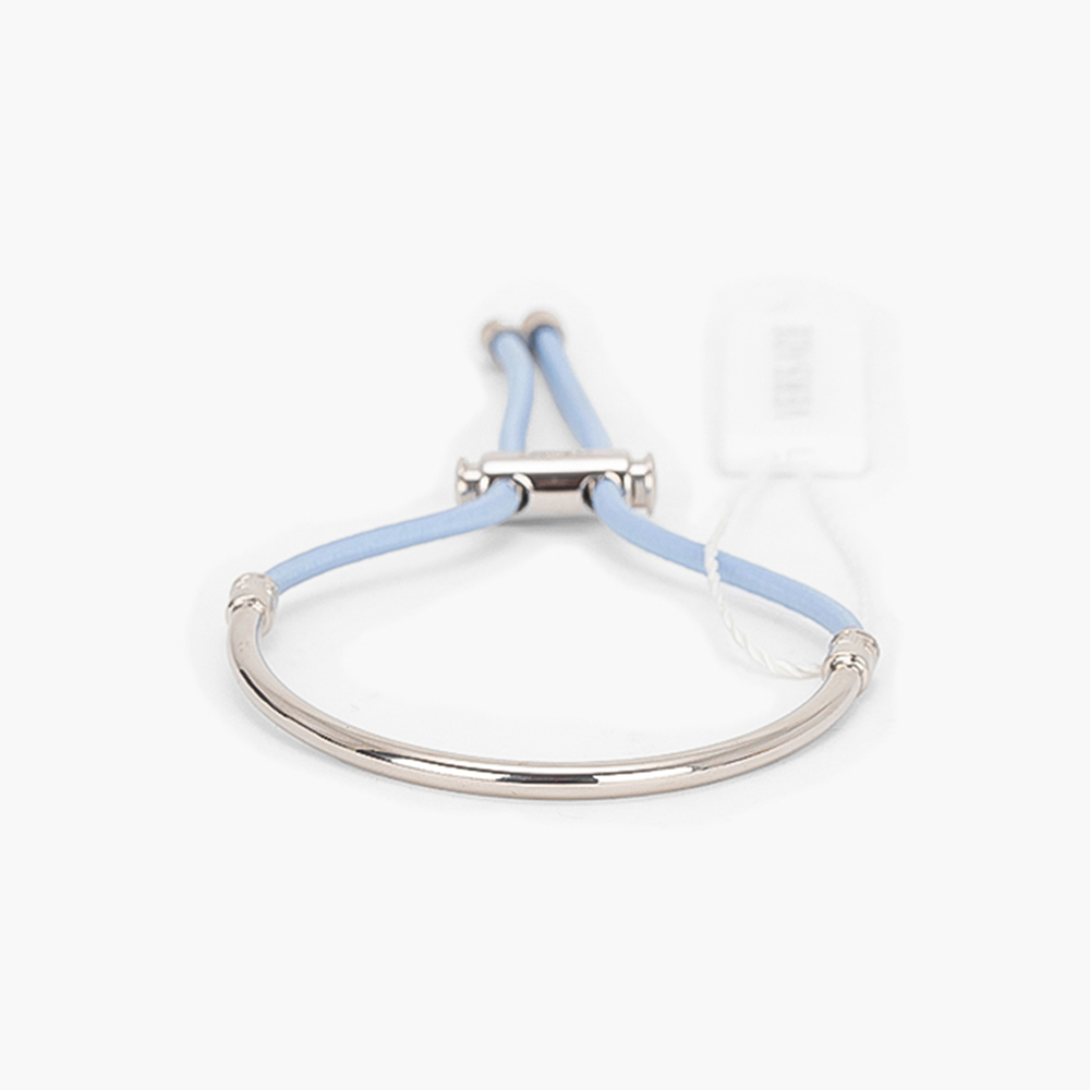 Versace Blue Gianni Adjustable Cord Bracelet
