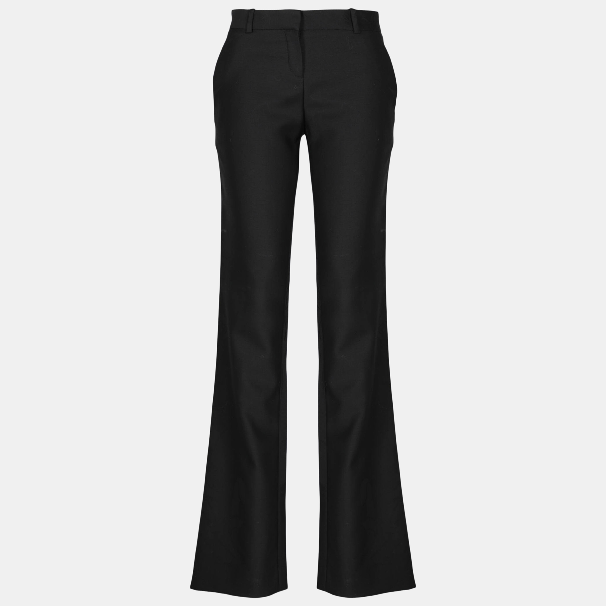 Versace  Women's Wool Trousers - Black - S