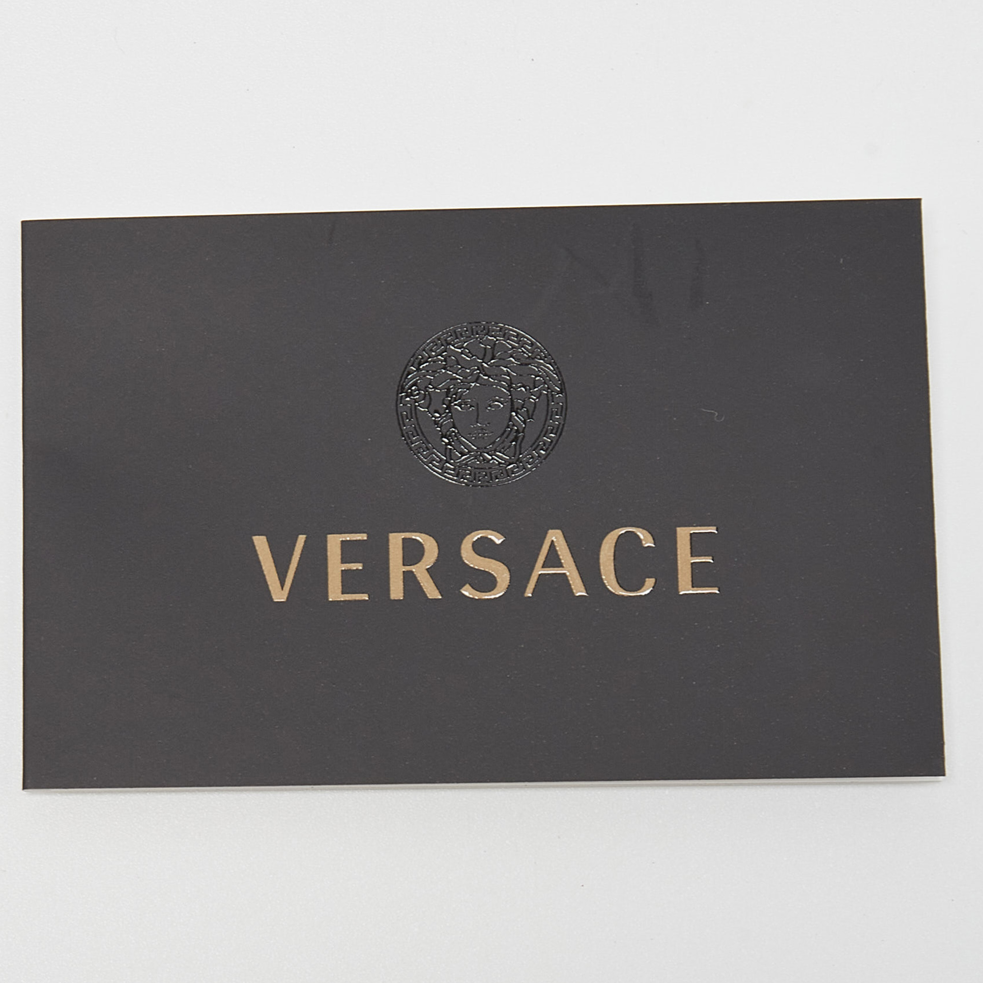 Versace Multicolor Print Leather Zip Around Wallet