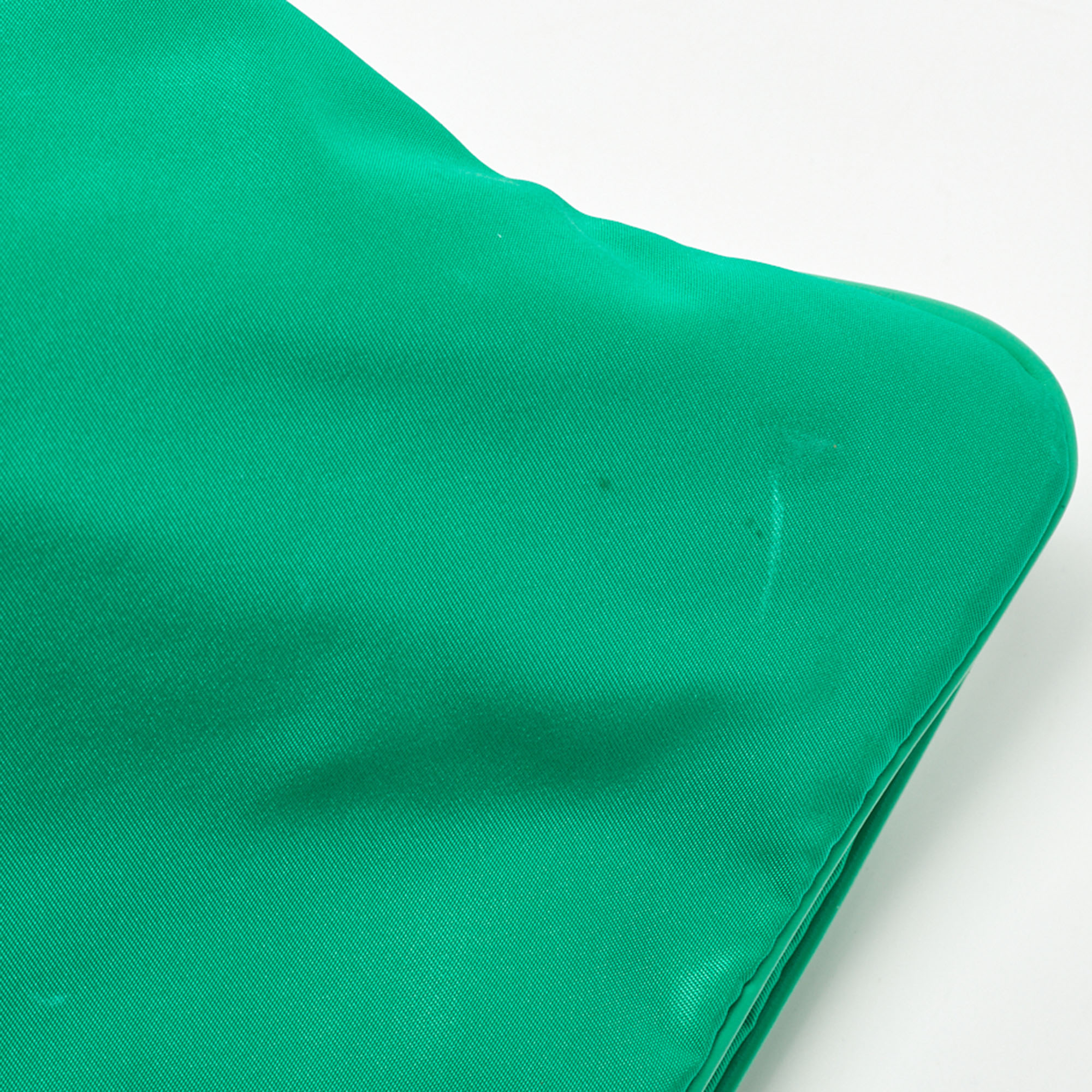 Versace Green Nylon And Leather Medusa Crossbody Bag