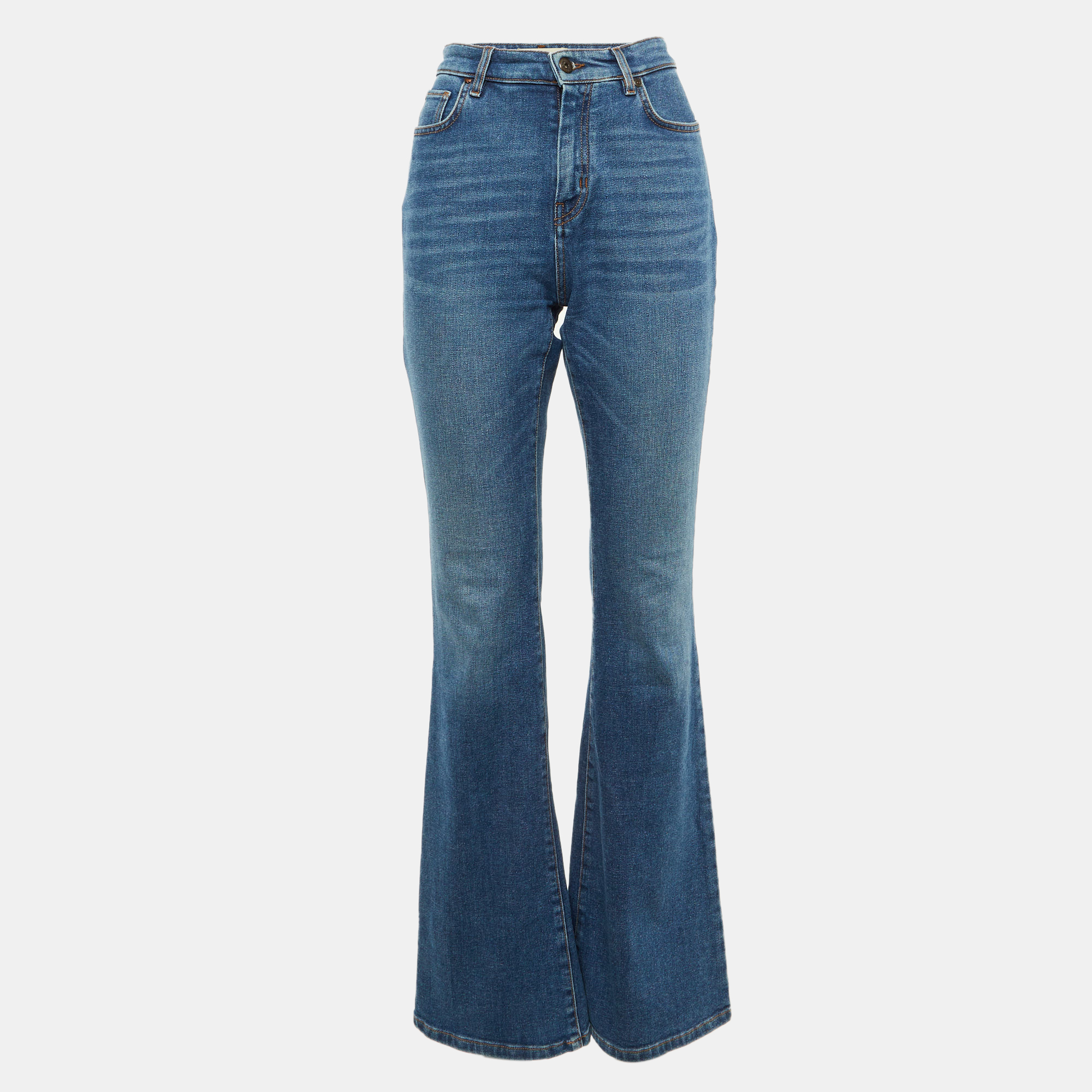 Weekend Max Mara Blue Denim Flared Jeans M/Waist 29"
Weekend Max Mara Blue Denim Flared Jeans M/Waist 29"