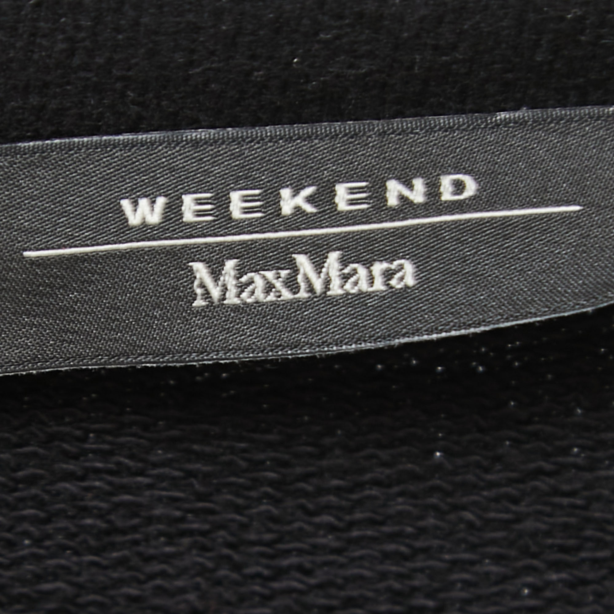 Weekend Max Mara Black Knit Embellished Pullover S