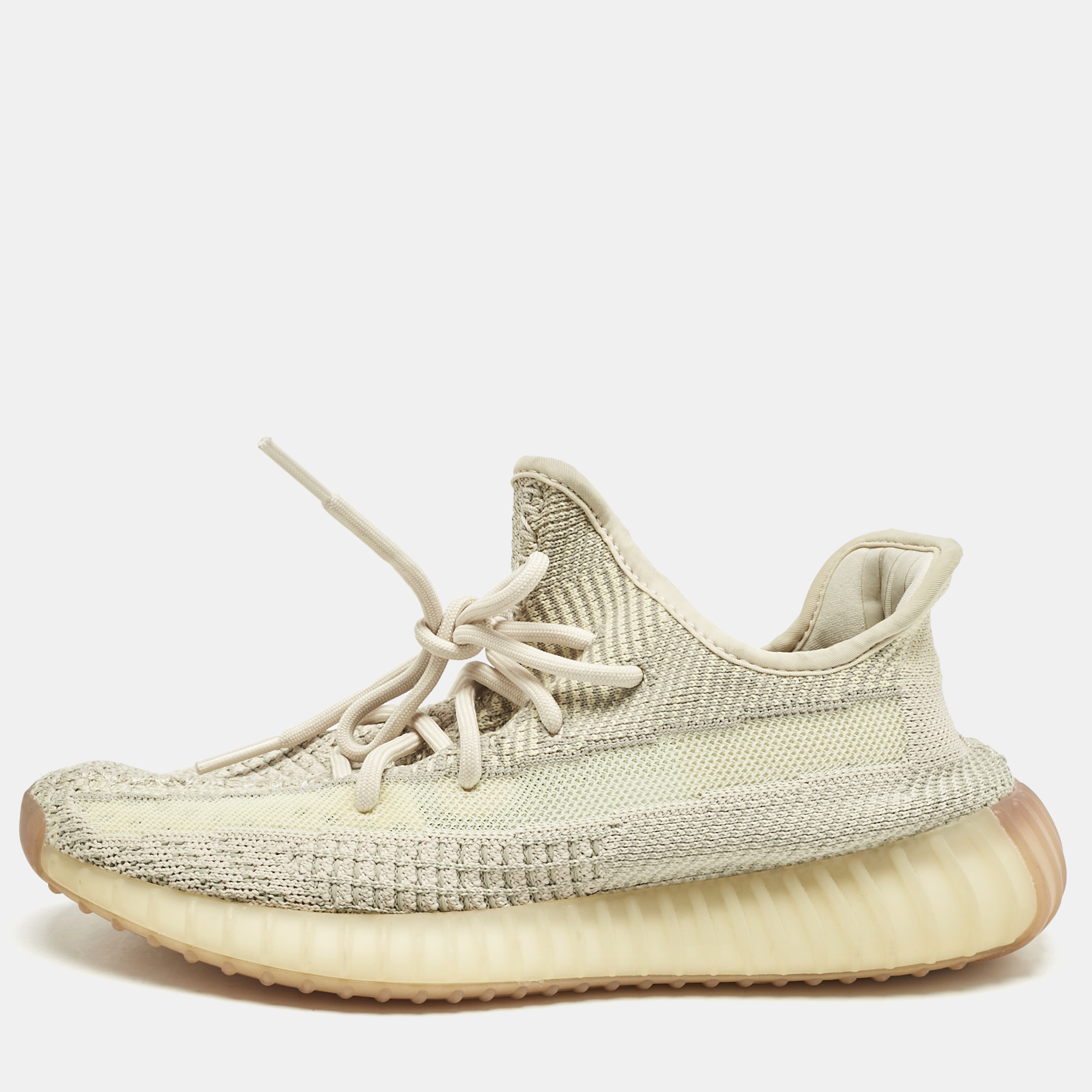 Yeezy x Adidas Beige Knit Fabric Boost 350 V2 "Citrin" Low Top Sneakers Size 39 1/3
Yeezy x Adidas Beige Knit Fabric Boost 350 V2 "Citrin" Low Top Sneakers Size 39 1/3