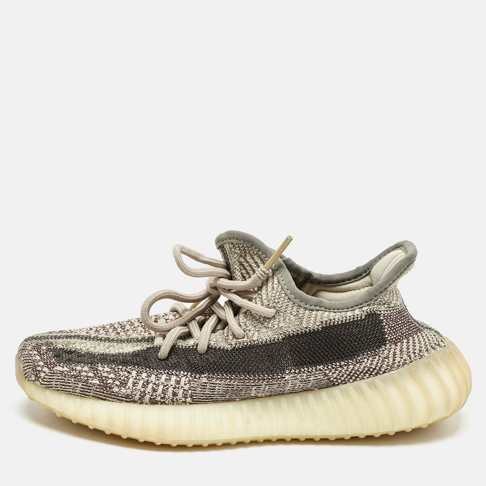 Yeezy x Adidas Beige/Brown Knit Fabric Boost 350 V2 Zyon Sneakers Size 38
Yeezy x Adidas Beige/Brown Knit Fabric Boost 350 V2 Zyon Sneakers Size 38
