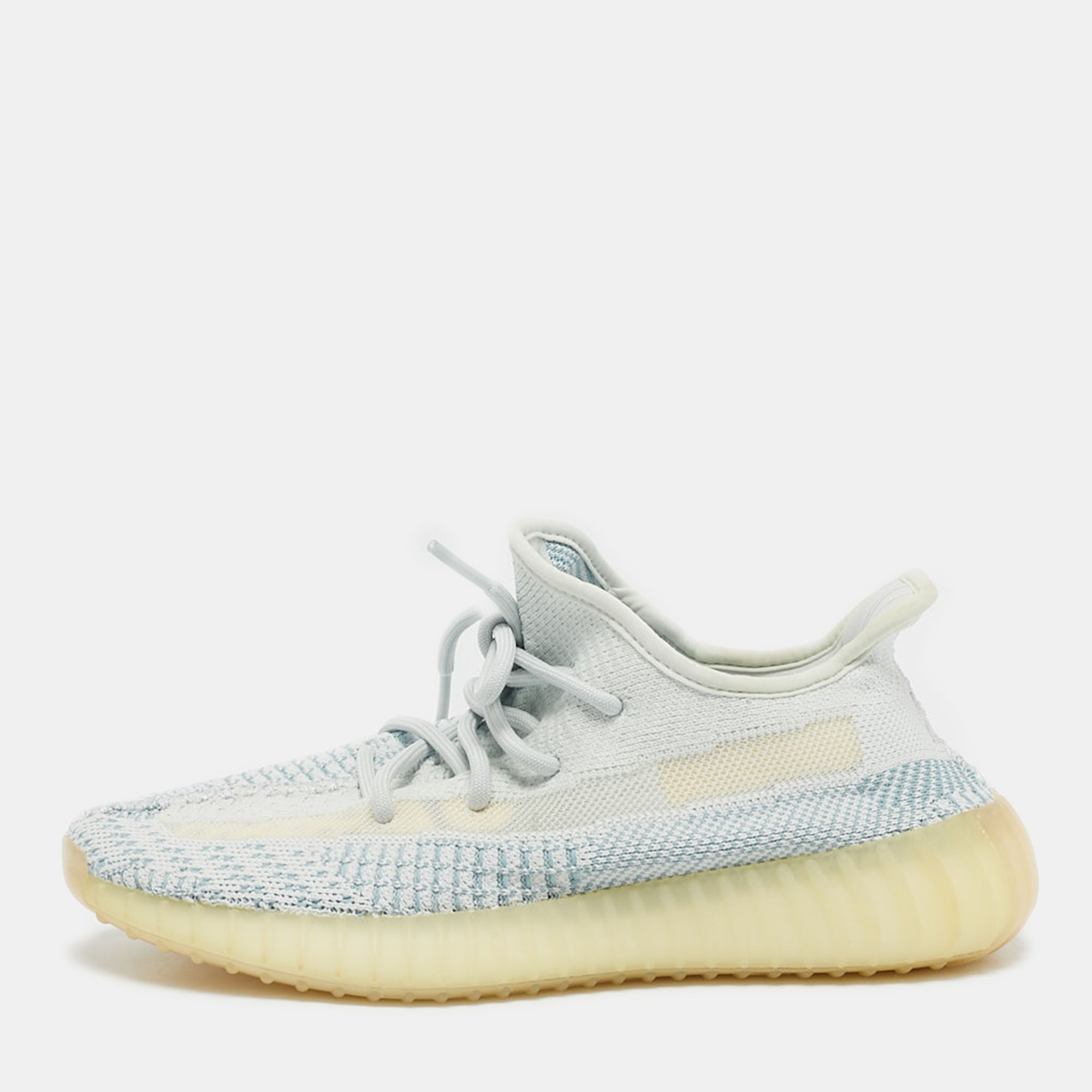 Yeezy x Adidas Blue/White Knit Fabric Boost 350 V2 Cloud White (Non-Reflective) Sneakers 38 2/3
Yeezy x Adidas Blue/White Knit Fabric Boost 350 V2 Cloud White (Non-Reflective) Sneakers 38 2/3
