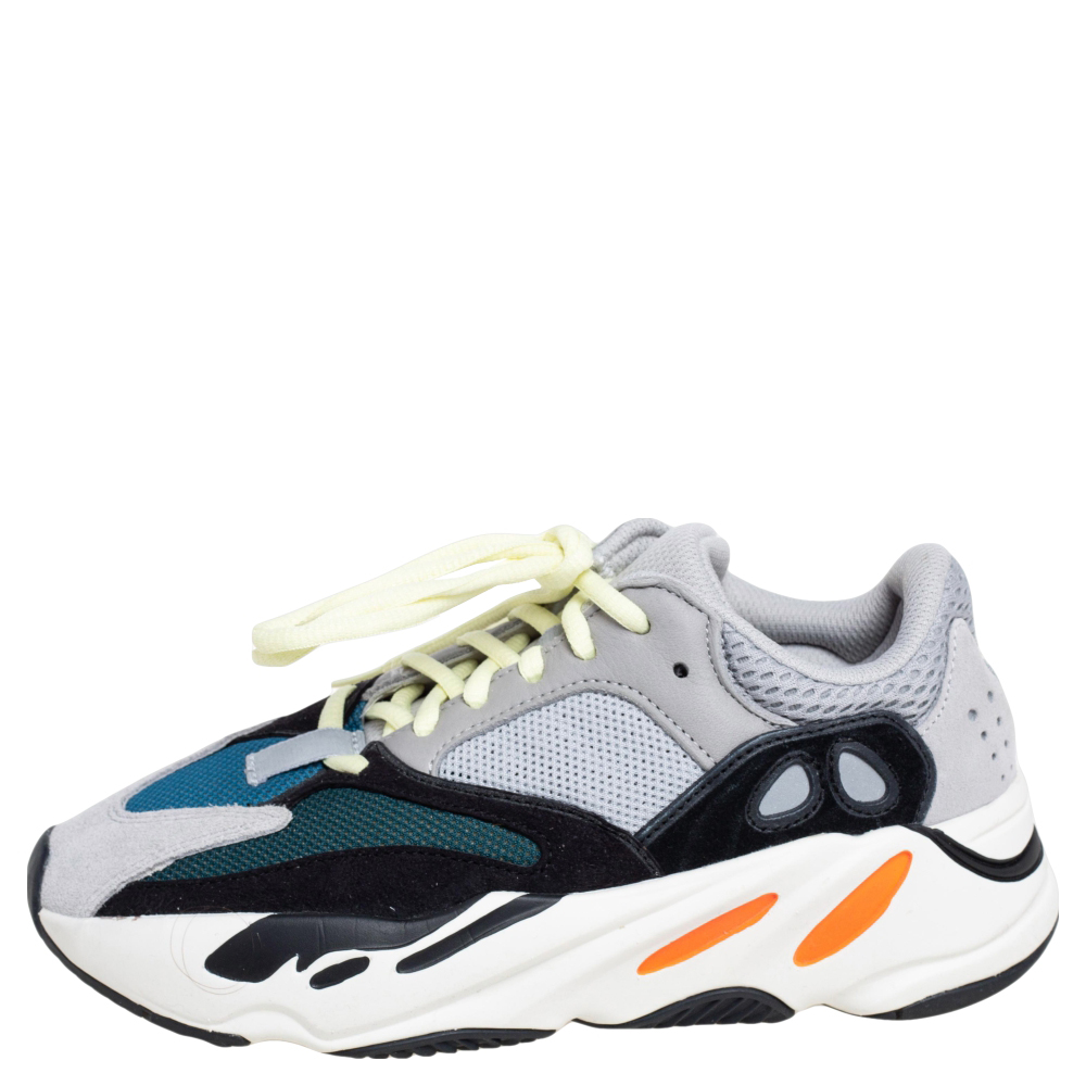 Yeezy x Adidas Multicolor Mesh and Suede Boost 700 Wave Runner Sneakers Size
Yeezy x Adidas Multicolor Mesh and Suede Boost 700 Wave Runner Sneakers Size