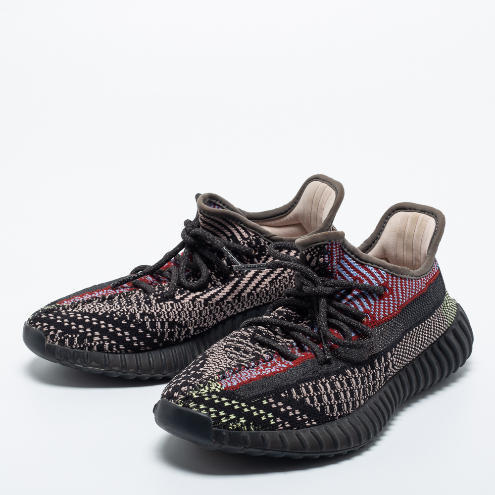 Yeezy x Adidas Multicolor Knit Fabric Boost 350 V2 Reflective Sneakers Size 38 2/3
Yeezy x Adidas Multicolor Knit Fabric Boost 350 V2 Reflective Sneakers Size 38 2/3