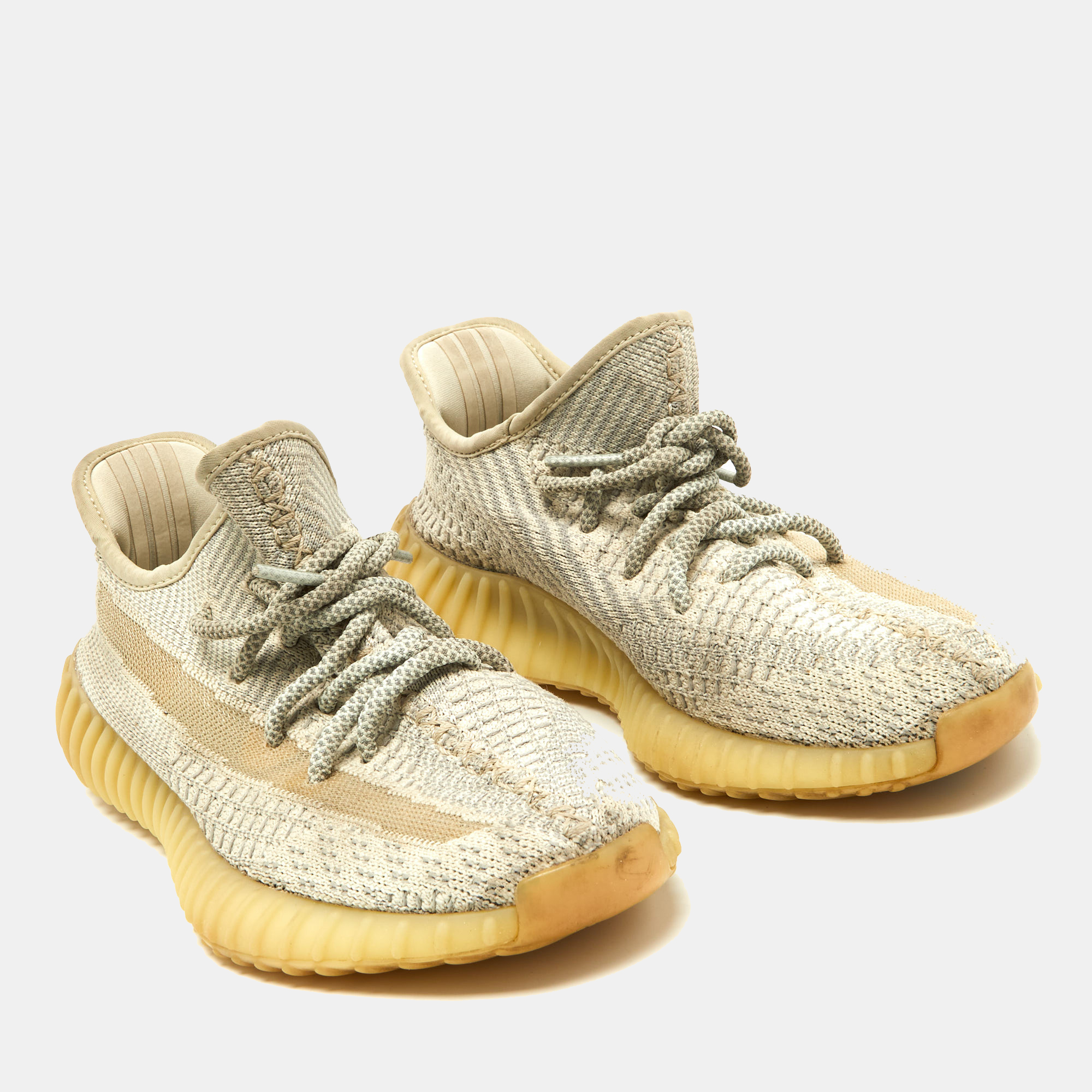 Yeezy X Adidas Boost 350 V2 Lundmark Non-Reflective Sneakers Size 38