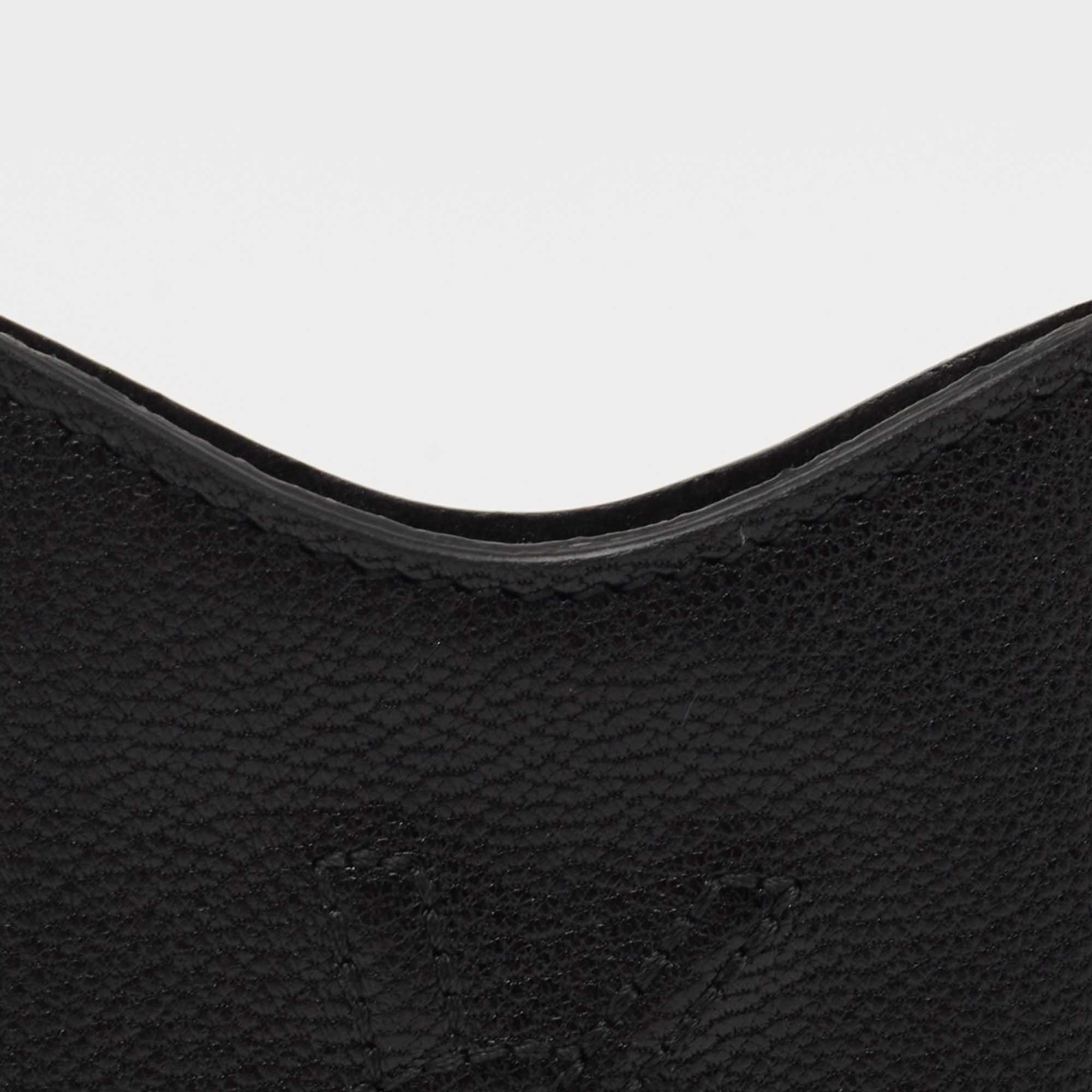 Yves Saint Laurent Black Leather Porte Blackberry Cover