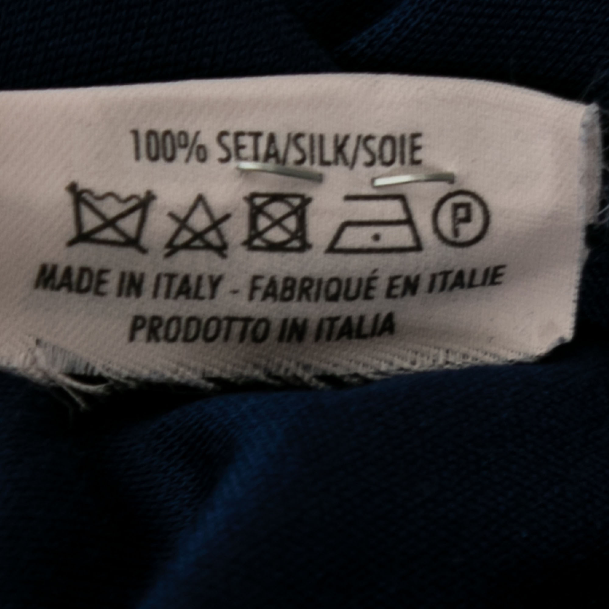 Yves Saint Laurent Blue Silk Knit Layered Sleeveless Maxi Dress S
