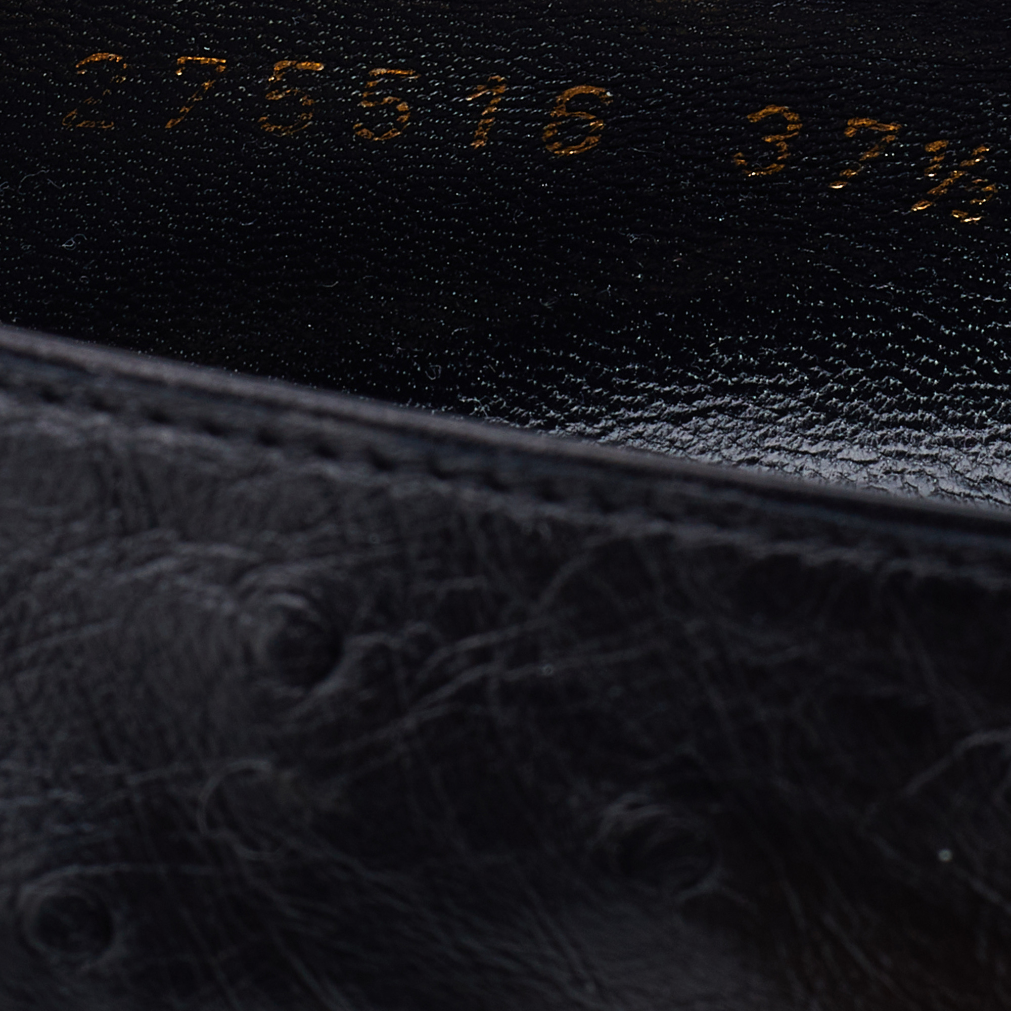 Yves Saint Laurent Black Ostrich Leather Tribtoo Platform Pumps Size 37.5