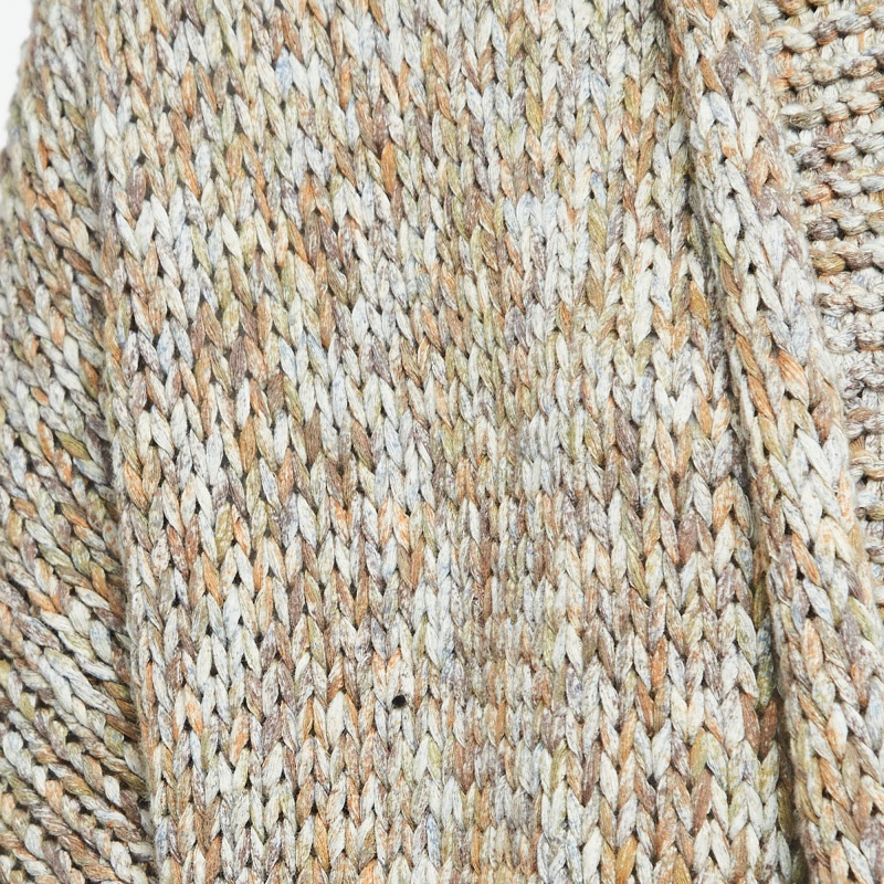 Zadig & Voltaire Multicolor Wool Open Front Cardigan L