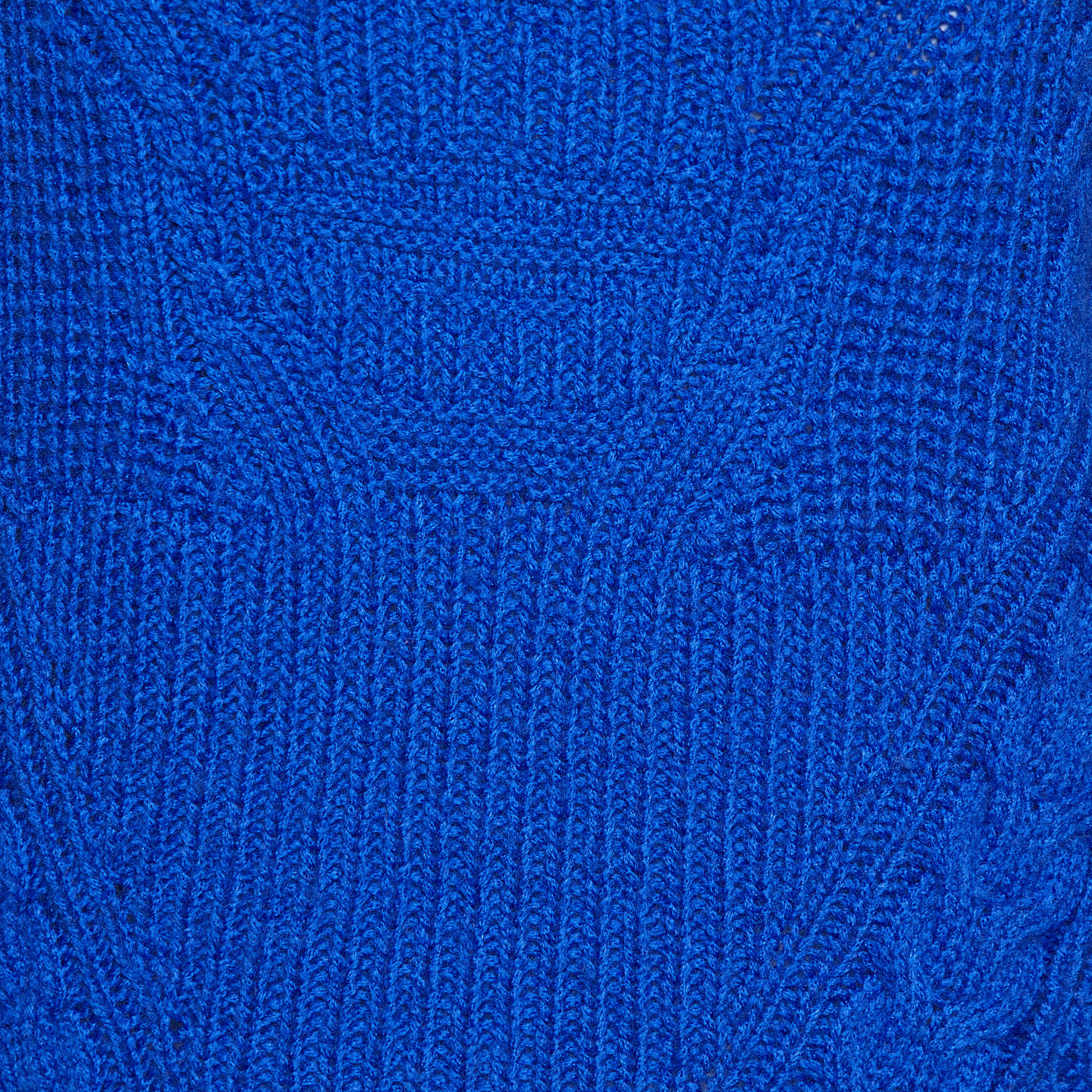 Zadig & Voltaire Defile Royal Blue Wool Knit Kelly Sweater M