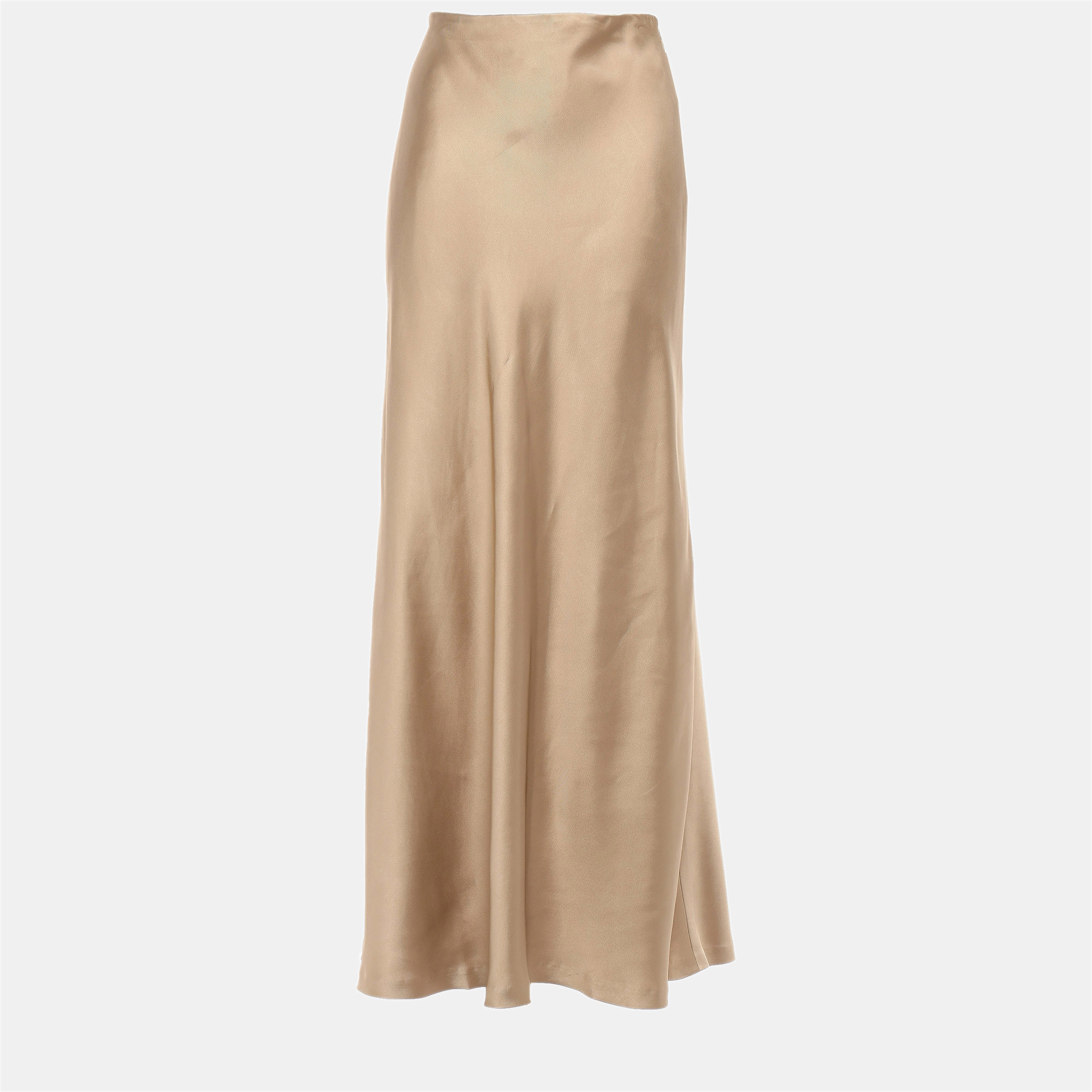 Zimmermann gold viscose maxi skirt size s (1)
