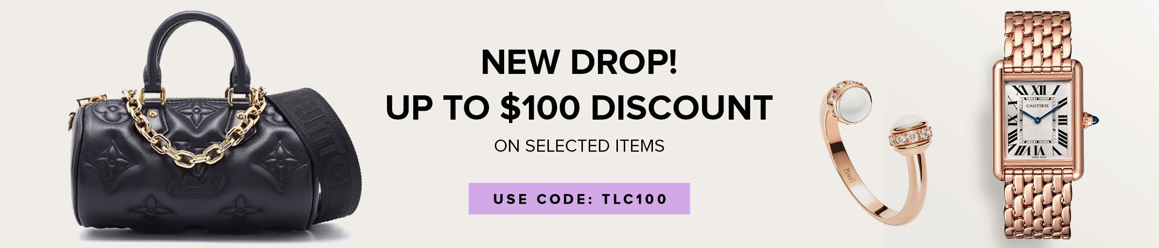 Use Code: TLC100