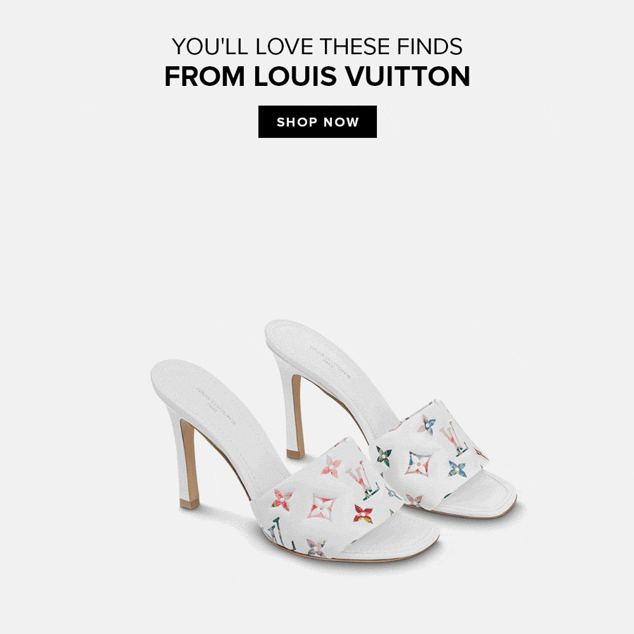 Louis Vuitton Revival Mule in 2023  Louis vuitton, Louis vuitton sandals,  Kitten heels