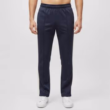 Pre Owned Sandro Teal Blue Side Trim Detail Jersey Jogger Pants M