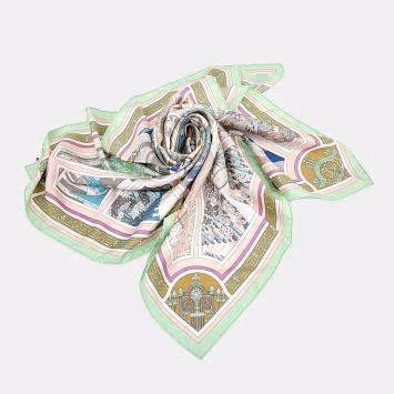 Pre Owned Hermes silk scarf