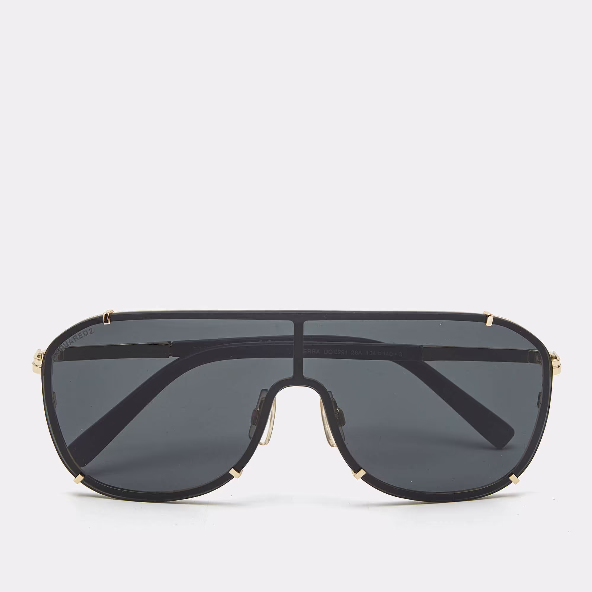 Dsquared2 Black DO 0281 Sierra Shield Sunglasses in Good Condition