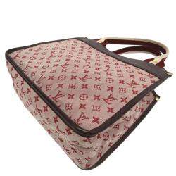 Pre Owned Louis Vuitton Burgundy Monogram Idylle Sac Kathleen Shoulder Bag
