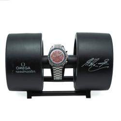Omega Red Michael Schumacher Speedmaster Chronograph Watch 39 MM