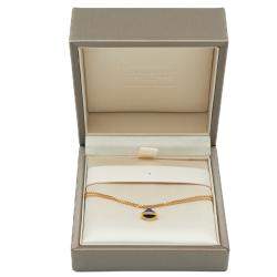 Pre Owned Bvlgari Divas Dream Lapis Lazuli Rose Gold Bracelet