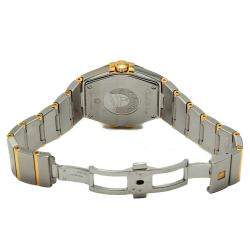 Omega Silver Dial Constellation Steel & Yellow Gold Watch 35MM