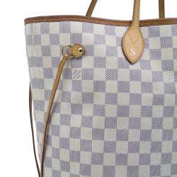 Pre Owned حقيبة يد لوي فيتون دامير أزور نيفرفول MM