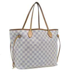 Pre Owned حقيبة يد لوي فيتون دامير أزور نيفرفول MM