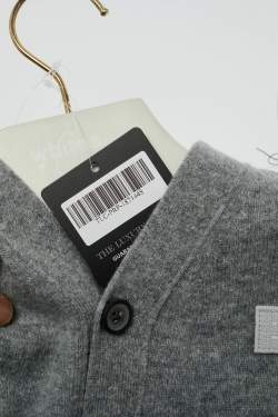 Pre Owned Acne Studios Kids Grey Wool Knit Cardigan 4-6Yrs